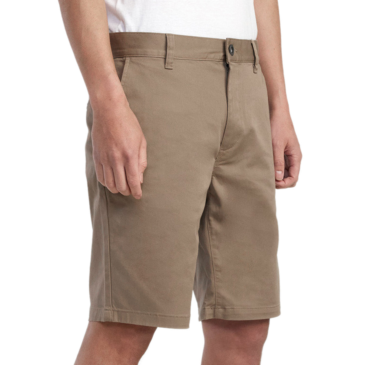 RVCA The Weekend Stretch Shorts - Dark Khaki image 4