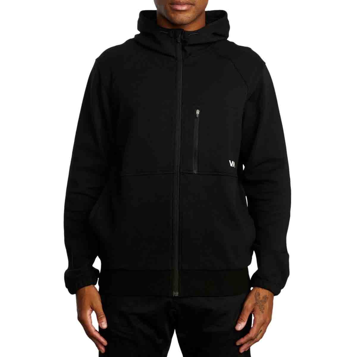 RVCA Tech Fleece II Hoodie - Black