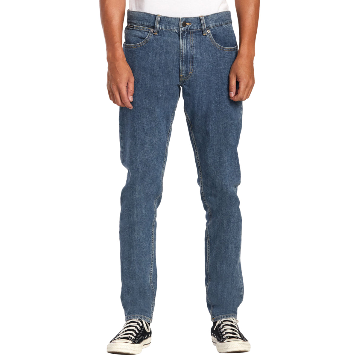 RVCA Weekend Denim Pants - Light Vintage Wash image 2