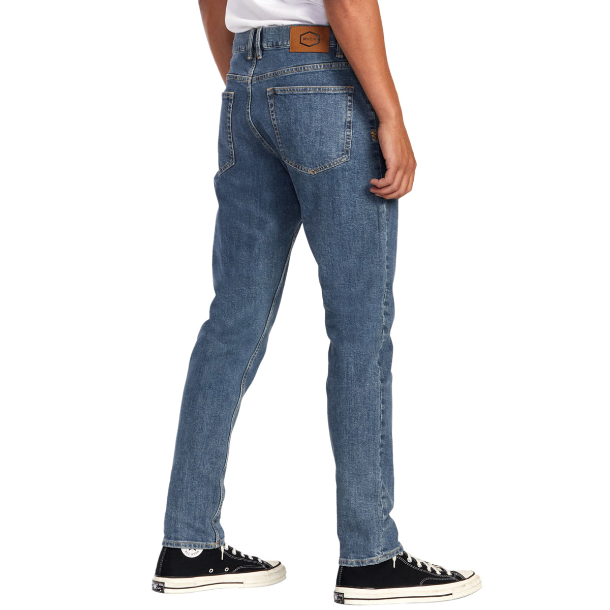RVCA Weekend Denim Pants - Light Vintage Wash image 3