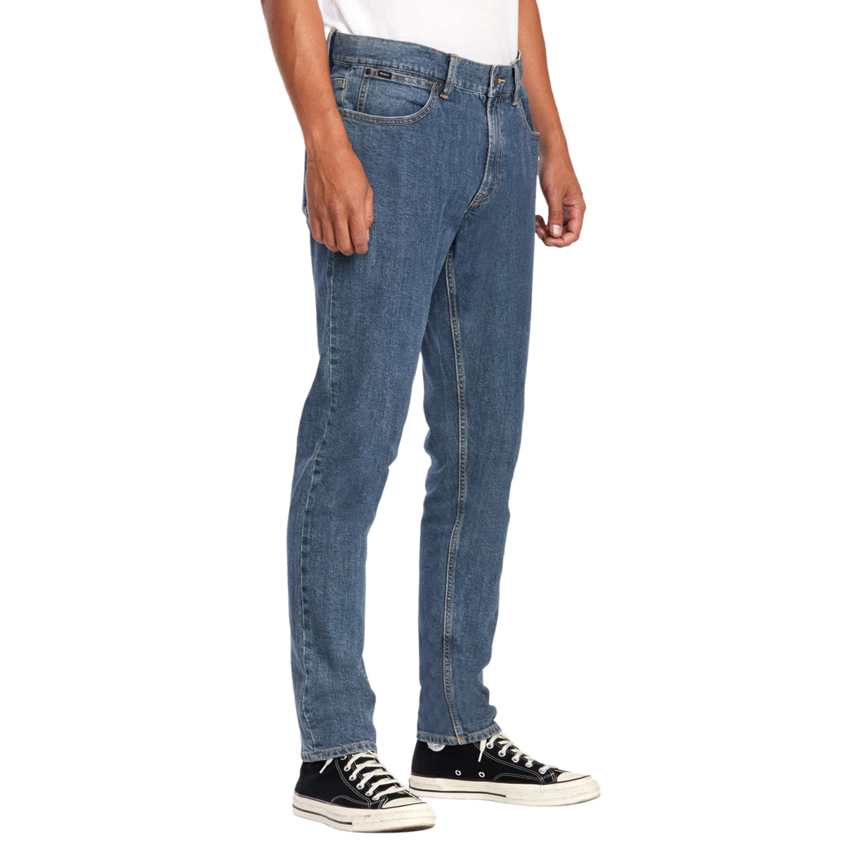 RVCA Weekend Denim Pants - Light Vintage Wash image 4