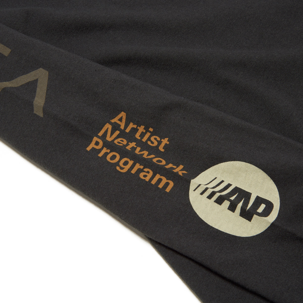 RVCA Anp Long Sleeve 2023 T-Shirt - Black/Brown image 2
