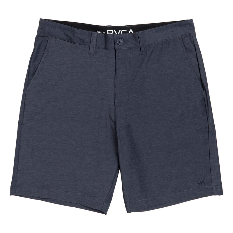 RVCA Back In Hybrid Shorts - Denim Heather
