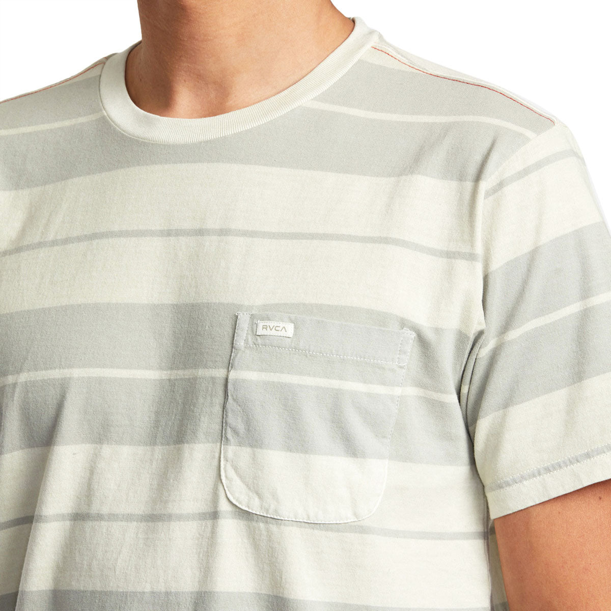 RVCA Ptc Stripe Shirt - Silver Bleach image 3
