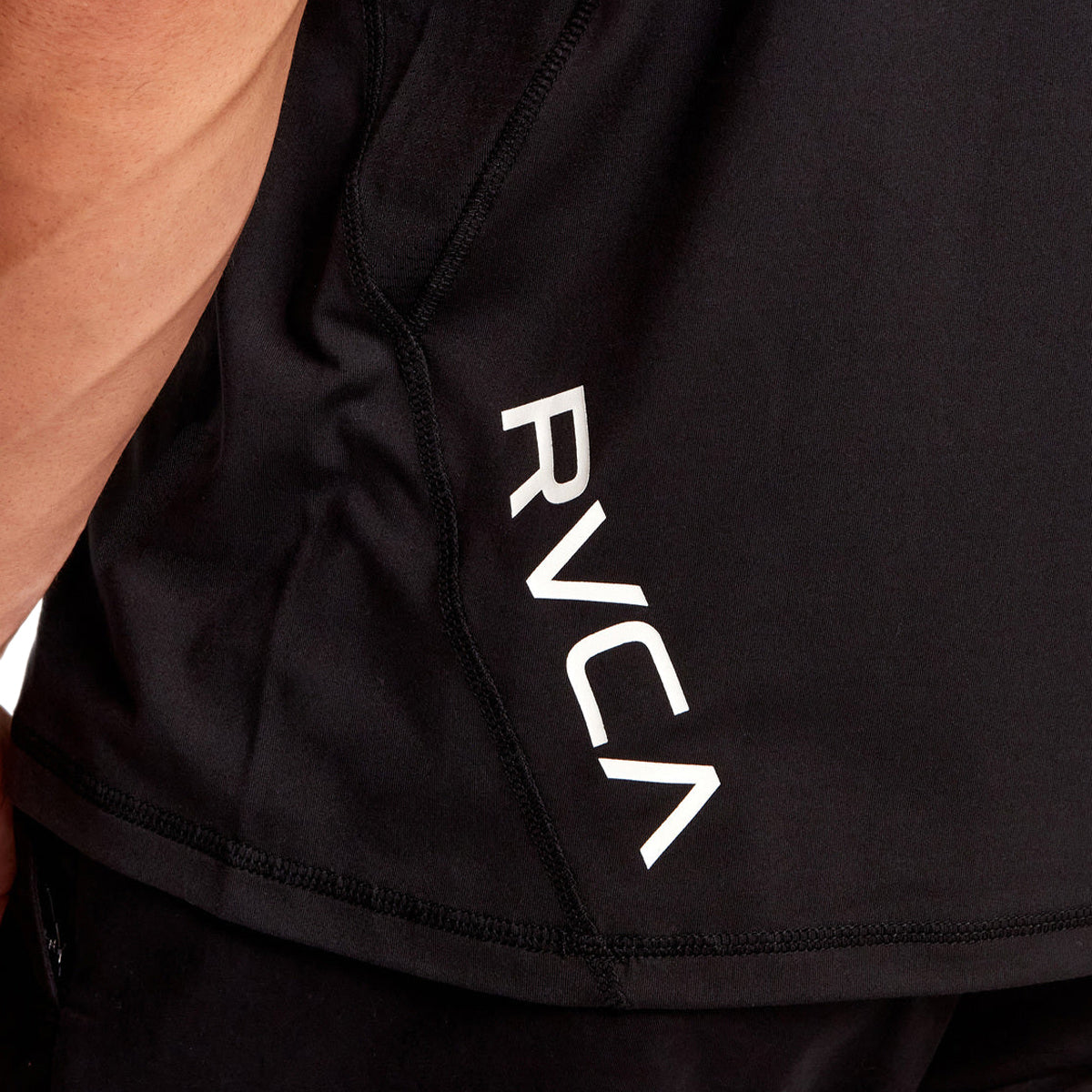 RVCA Sport Vent Polo Shirt - Black image 3
