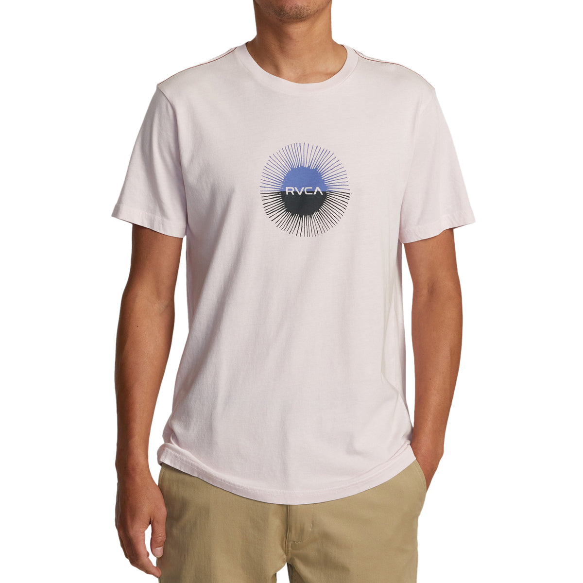 RVCA Solar Eclipse T-Shirt - Light Pink image 2