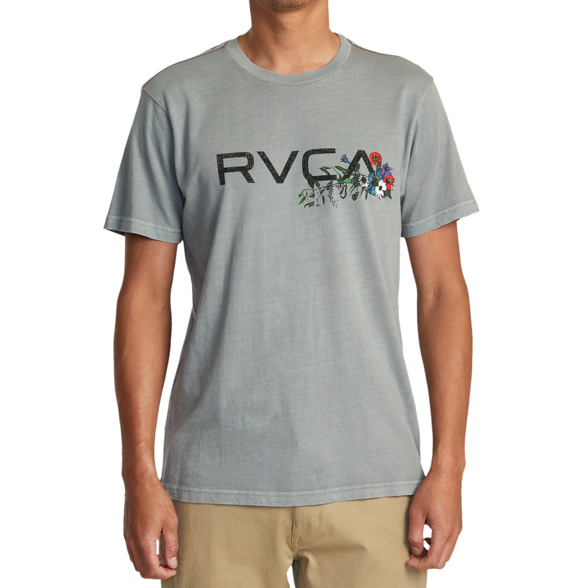 RVCA Arrangement T-Shirt - Monument image 2