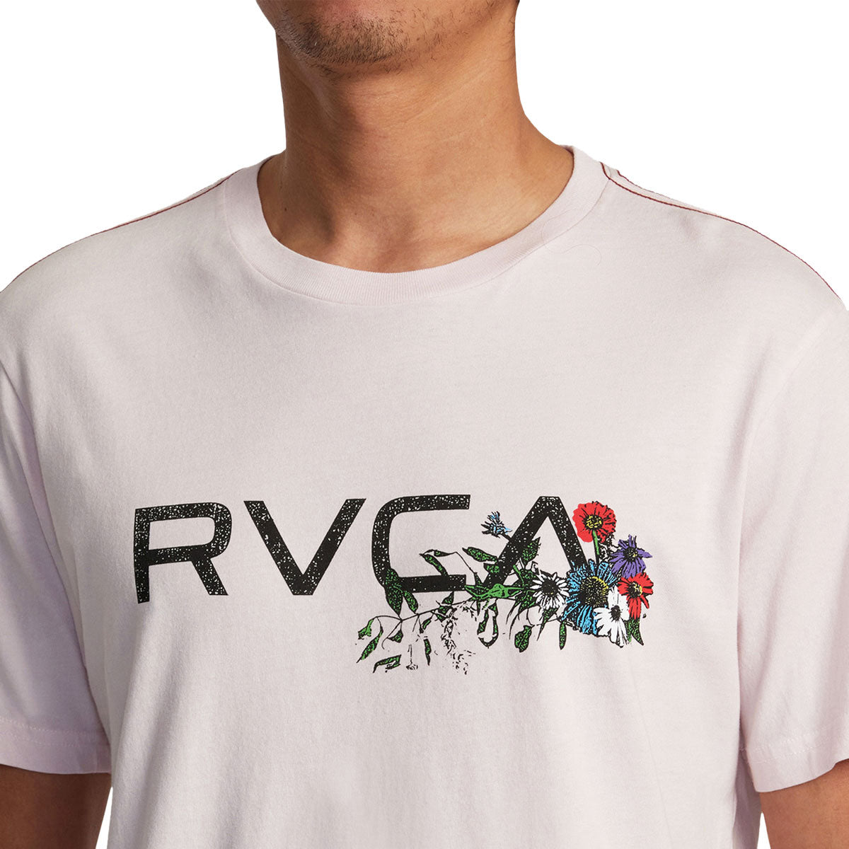 RVCA Arrangement T-Shirt - Light Pink image 3