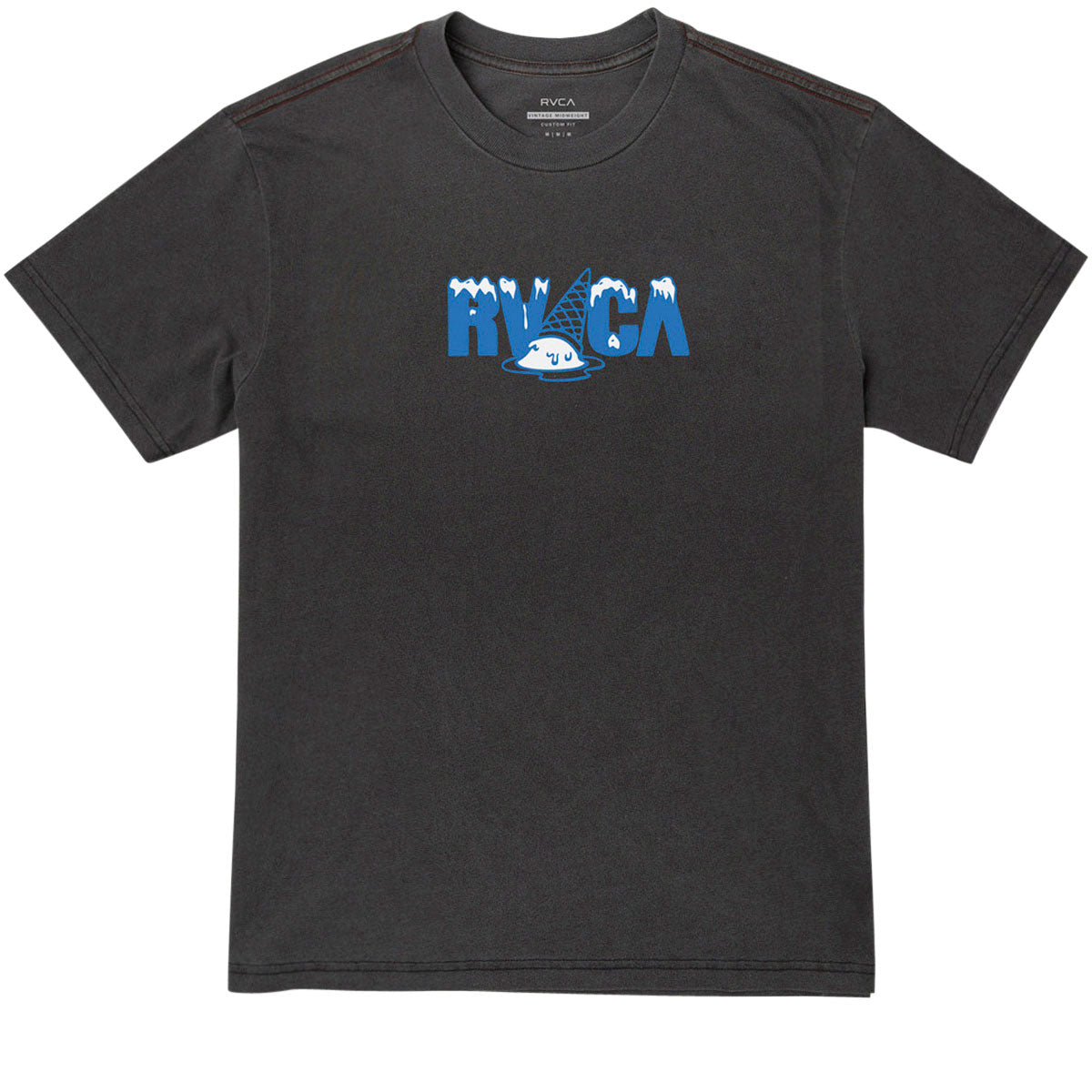 RVCA Melted T-Shirt - Black image 1