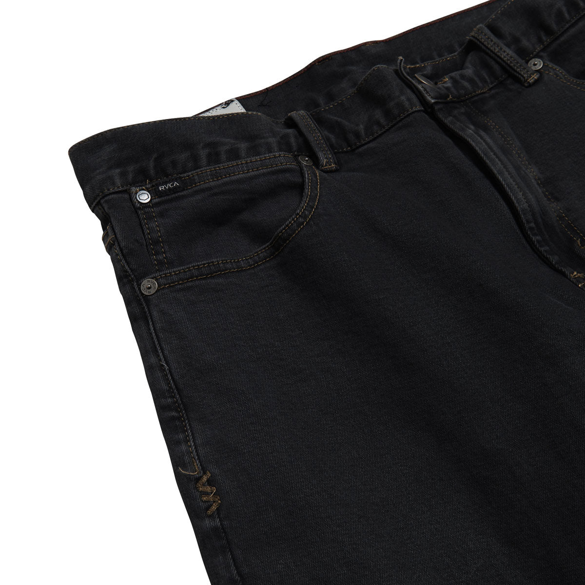 RVCA Weekend Anp Denim Jeans - Black Overdye image 3