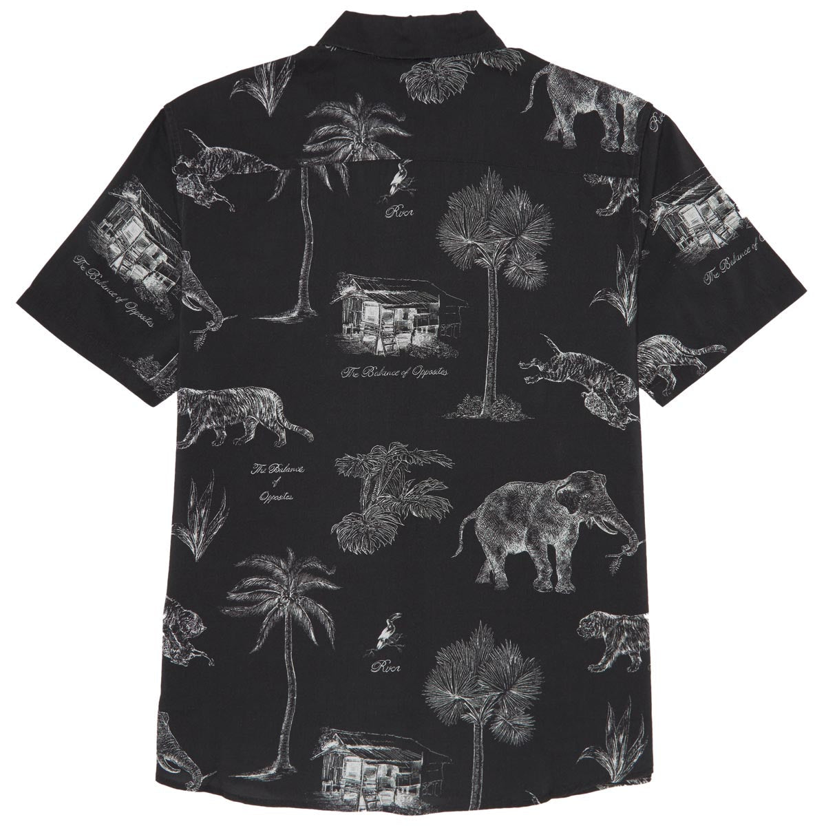 RVCA Tropic Winds Shirt - New Black image 2