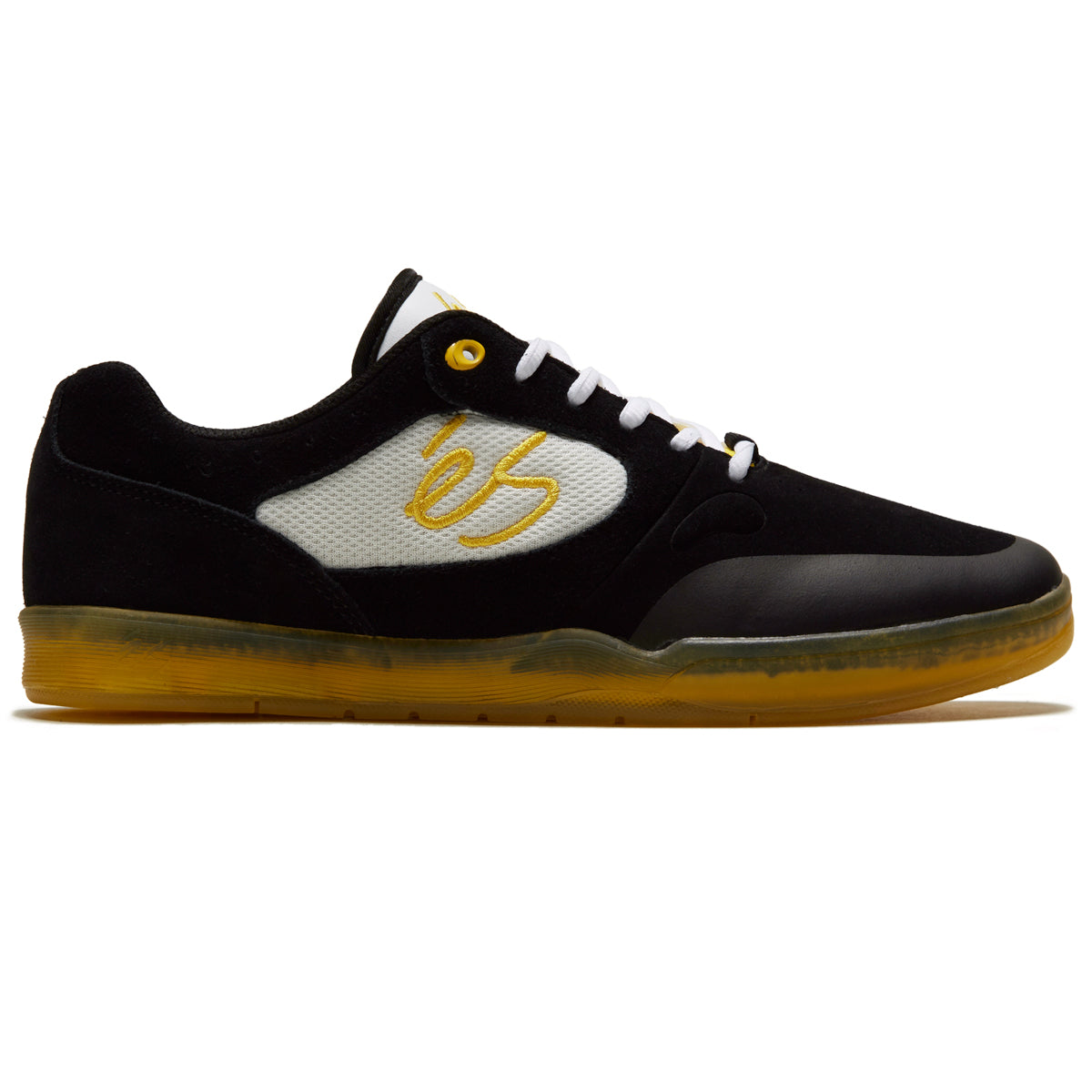 eS x Chomp On Kicks Swift 1.5 Shoes - Black/White/Yellow image 1