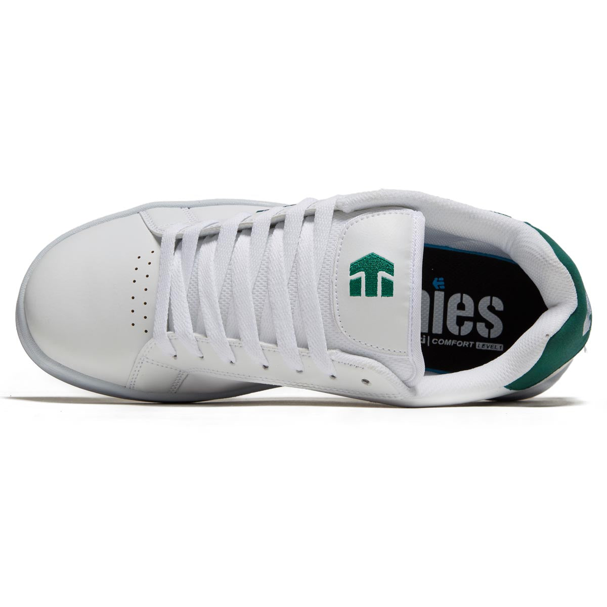 Etnies Fader Shoes - White/Green image 3
