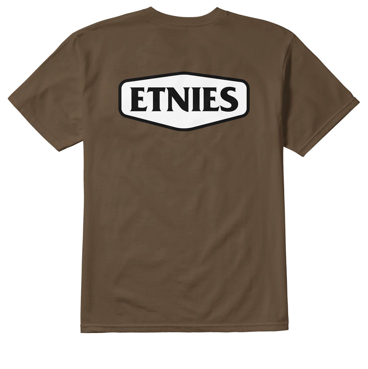 Etnies Dystopia Font T-Shirt - Brown image 2