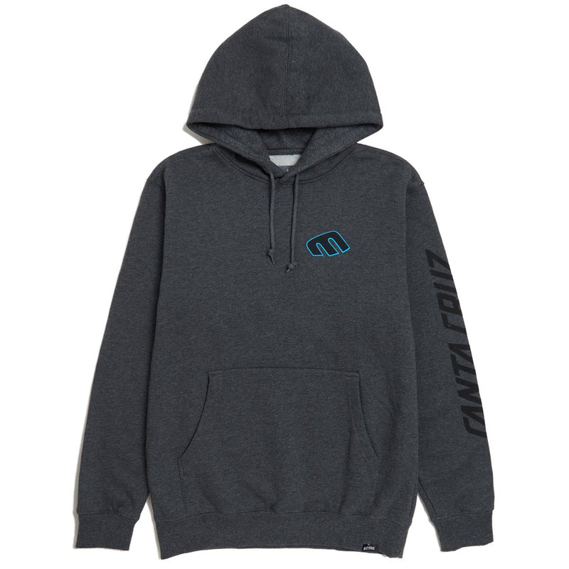 Etnies x Santa Cruz Screaming Hands Hoodie - Charcoal