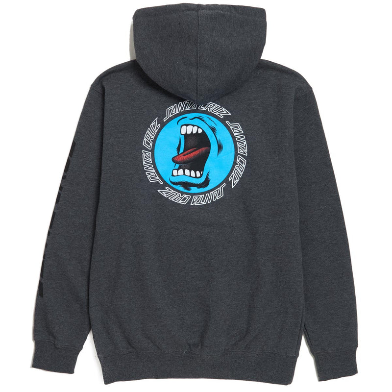 Etnies x Santa Cruz Screaming Hands Hoodie - Charcoal