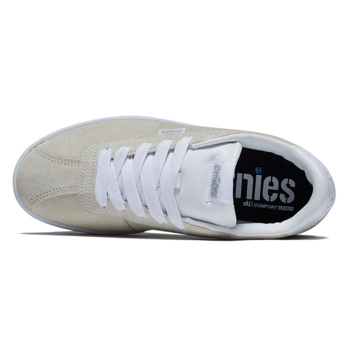 Etnies Scam Shoes - White/White – Daddies Board Shop