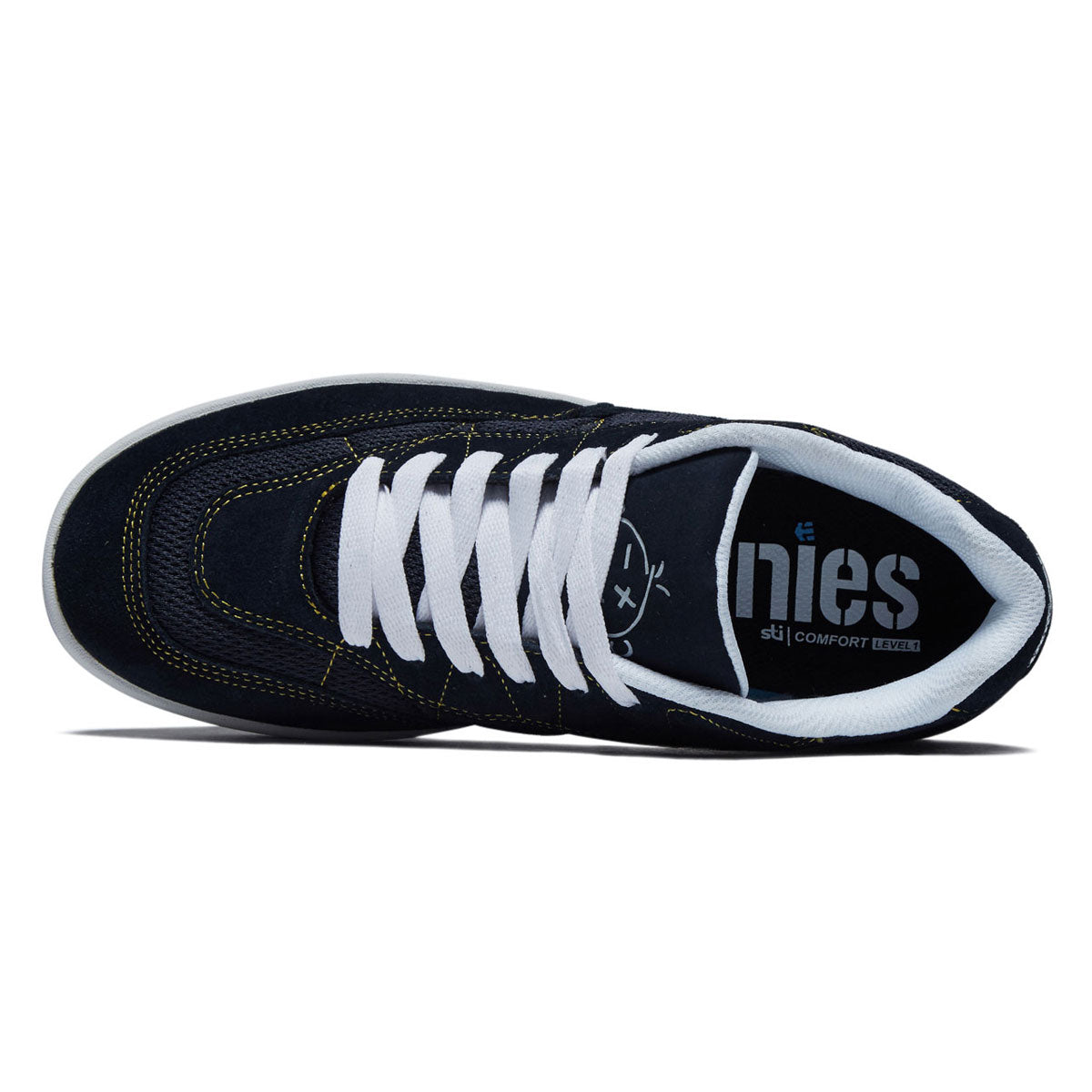 Etnies Snake Shoes - Navy/White/Yellow – Daddies Board Shop
