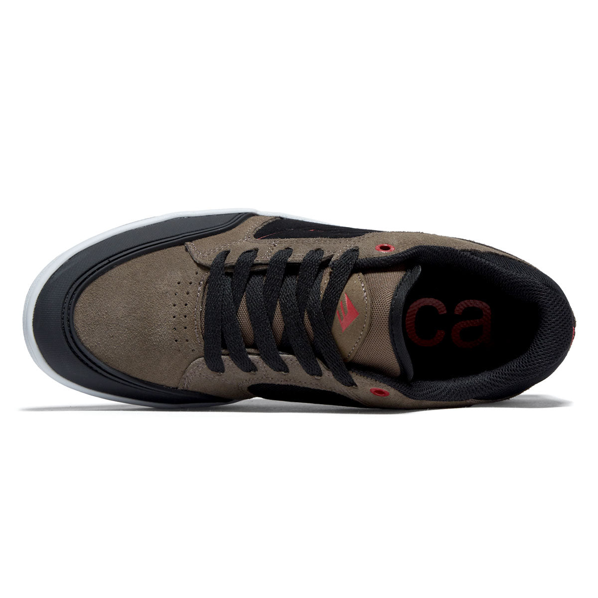 Emerica Heritic Shoes - Brown/Black – Daddies Board Shop
