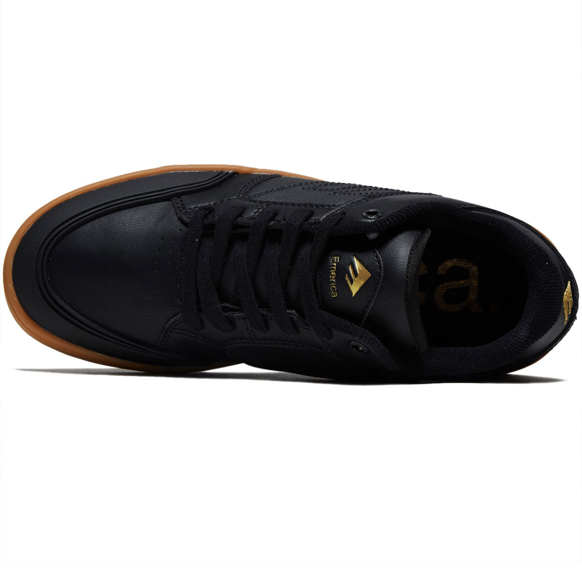 Emerica Heritic Shoes - Black/Gum – Daddies Board Shop