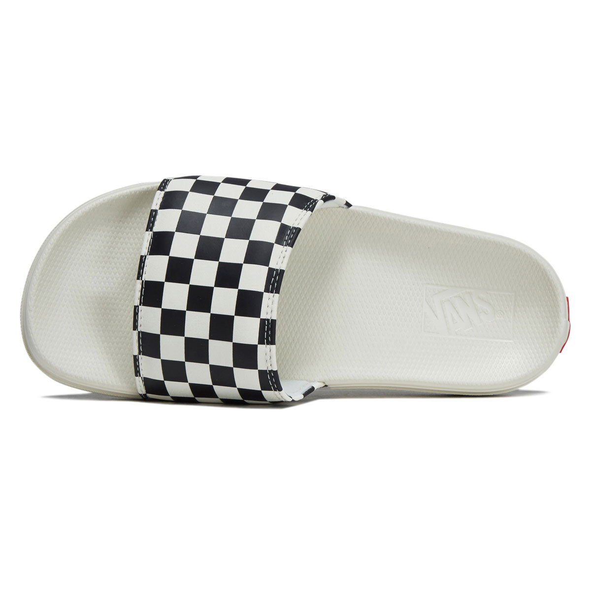 Vans Womens La Costa Slide-On Sandals - Checkerboard Black/Mars image 3