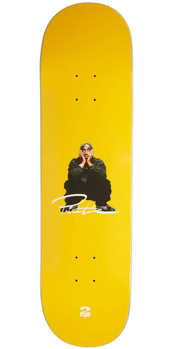 Primitive x Tupac Shakur Skateboard Deck - Gold - 8.38