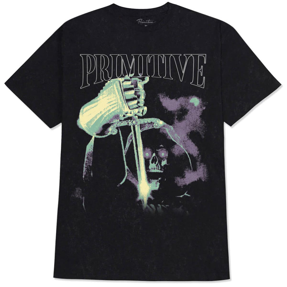 Primitive Tribulation Heavyweight T-Shirt - Black image 1