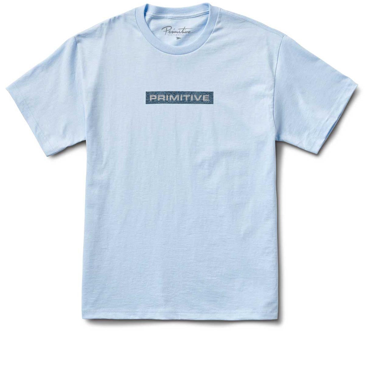 Primitive Boxed Rhinestone T-Shirt - Light Blue image 1