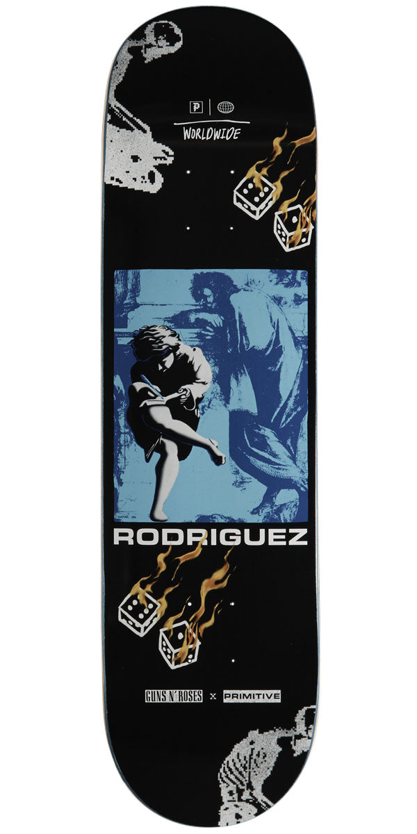 Primitive x Guns N' Roses Rodriguez Estranged Skateboard Deck - Black - 8.125