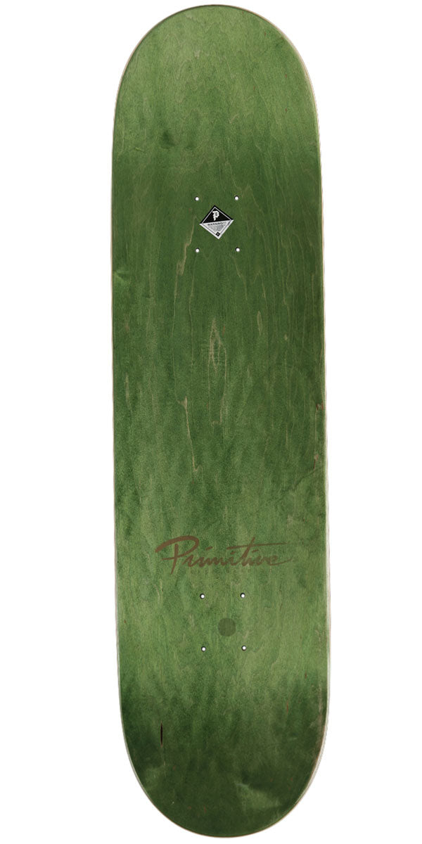 Primitive Vianna Holofoil Tamarin Skateboard Deck - Gold - 8.625