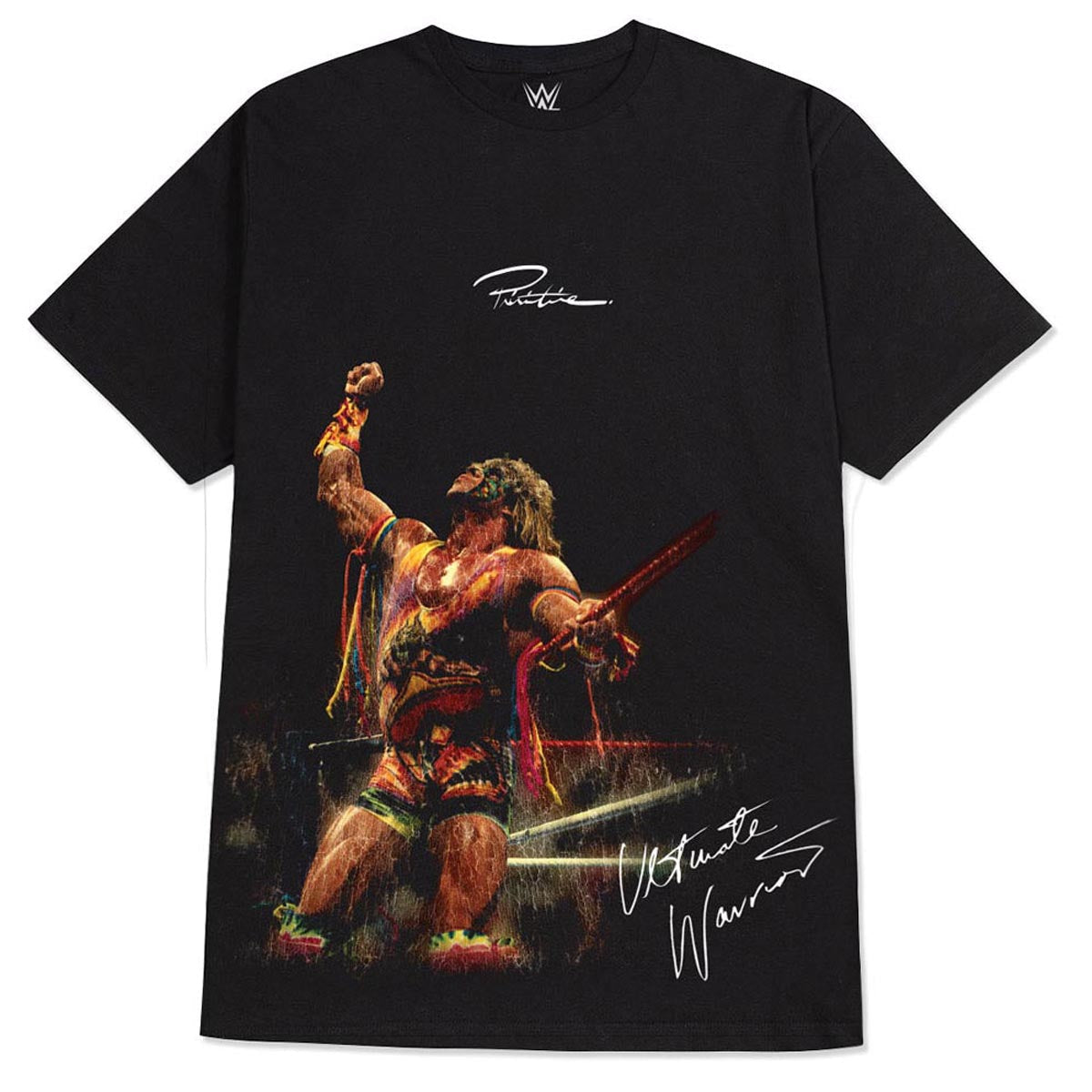 Primitive x WWE Ultimate Warrior T-Shirt - Black image 1