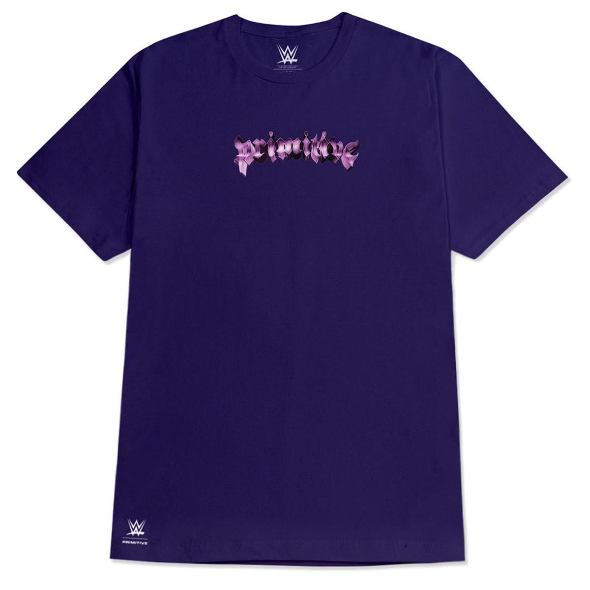 Primitive x WWE Deadman Forever T-Shirt - Purple image 2