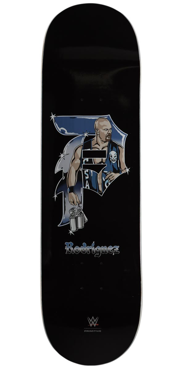 Primitive x WWE Rodriguez Cold One Skateboard Deck - Black - 8.625