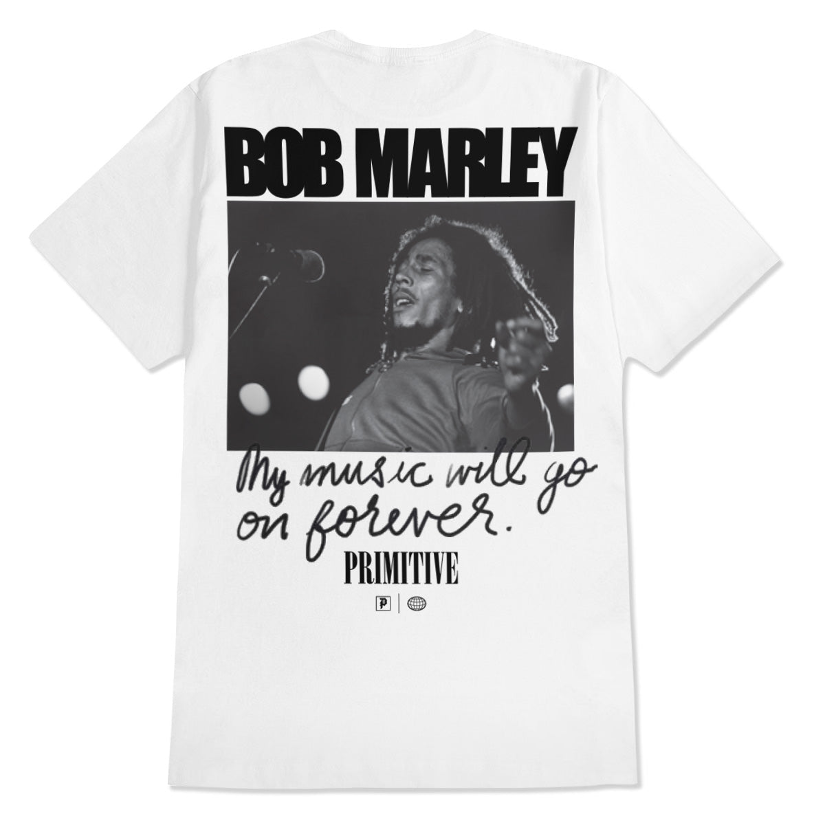 Primitive x Bob Marley Forever T-Shirt - White image 1