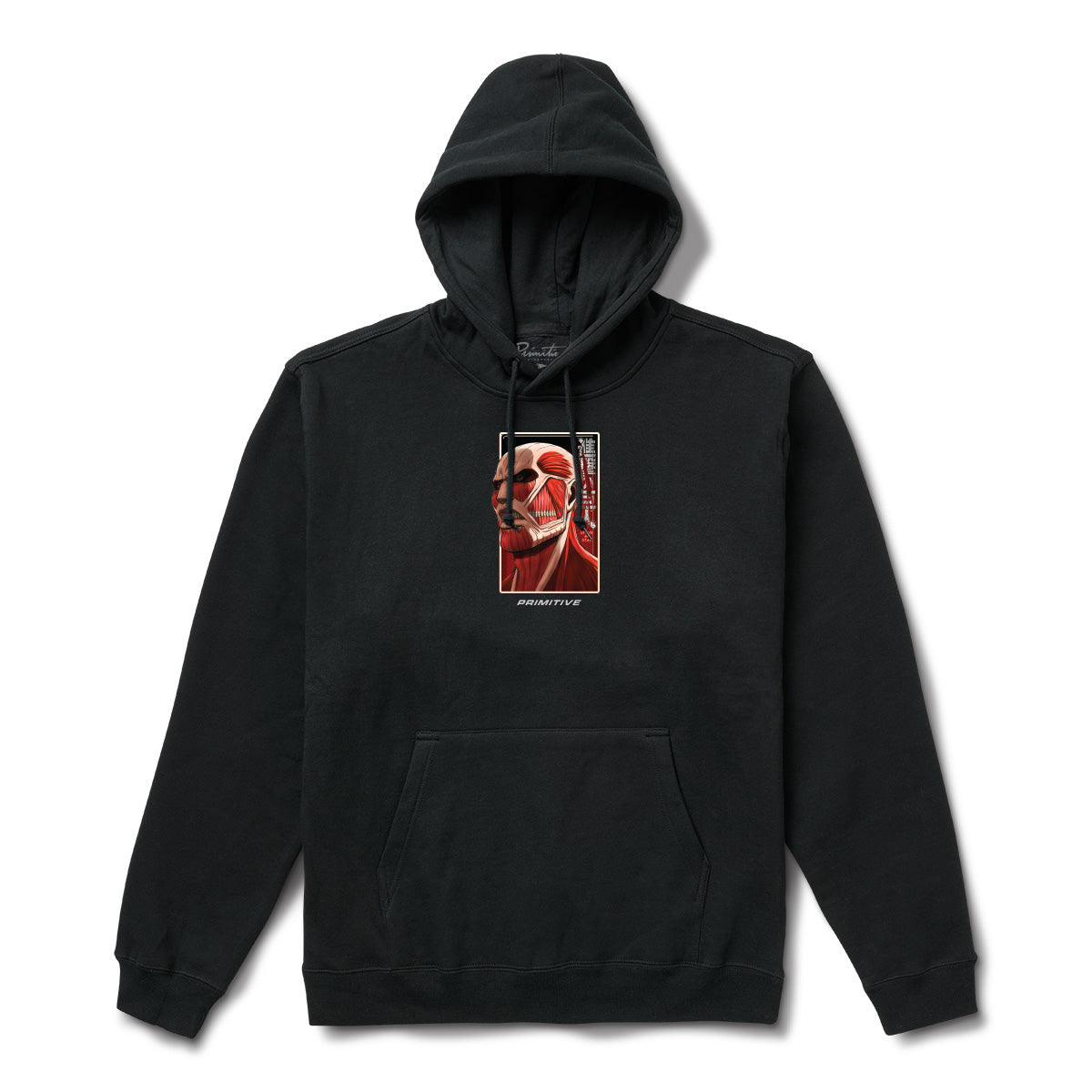 Primitive x Titans Colossal Dirty P Hoodie - Black image 1