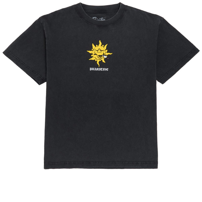 Primitive Burnt Heavyweight T-Shirt - Black
