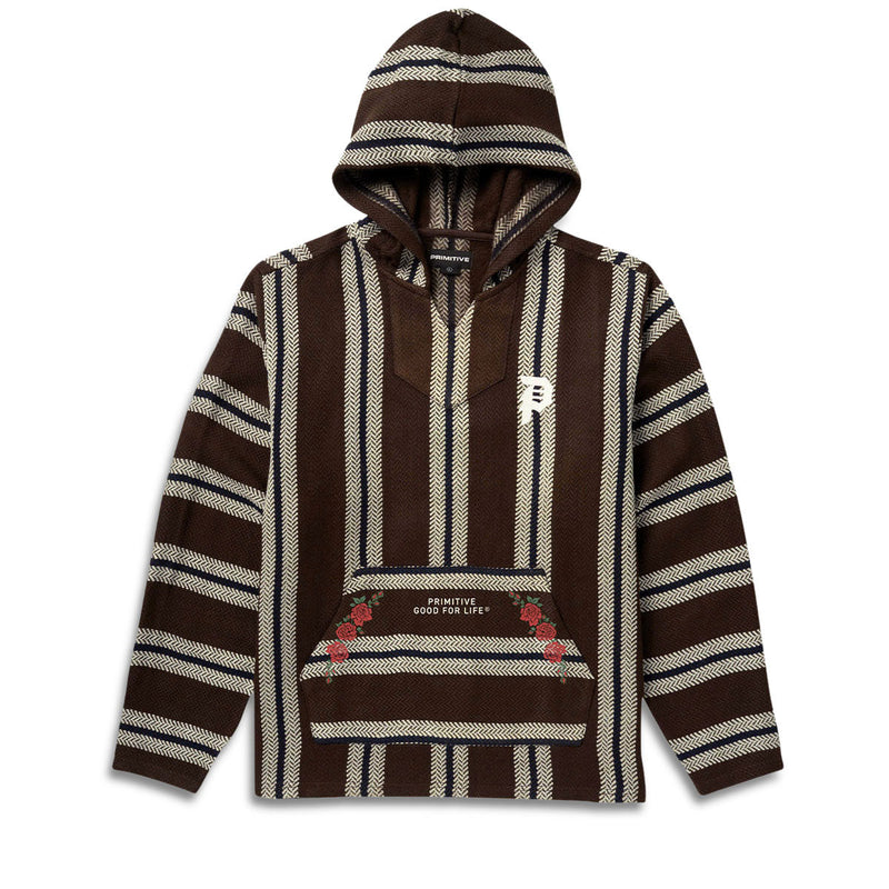 Primitive Breakwater Baja Hoodie - Brown
