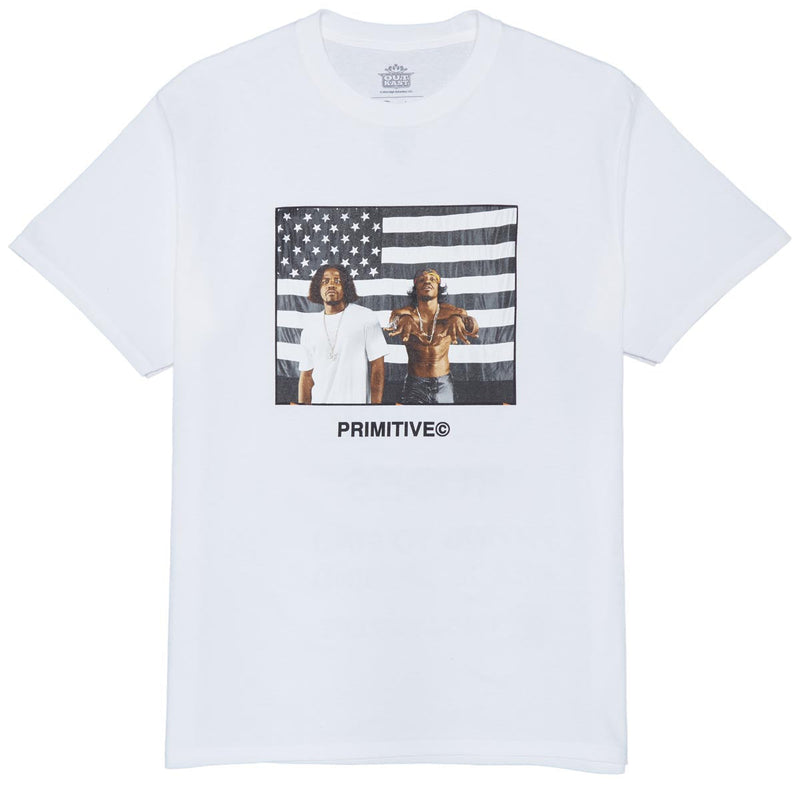 Primitive x Outkast Stripes T-Shirt - White