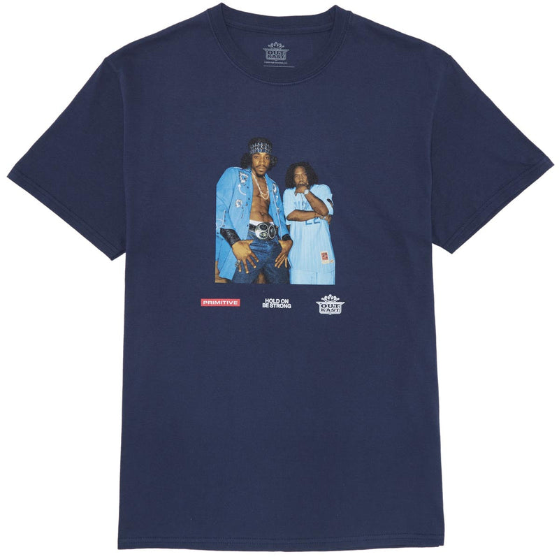 Primitive x Outkast Hold On T-Shirt - Navy