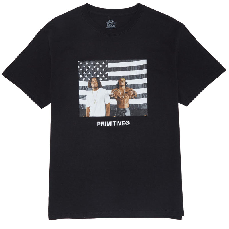 Primitive x Outkast Stripes T-Shirt - Black