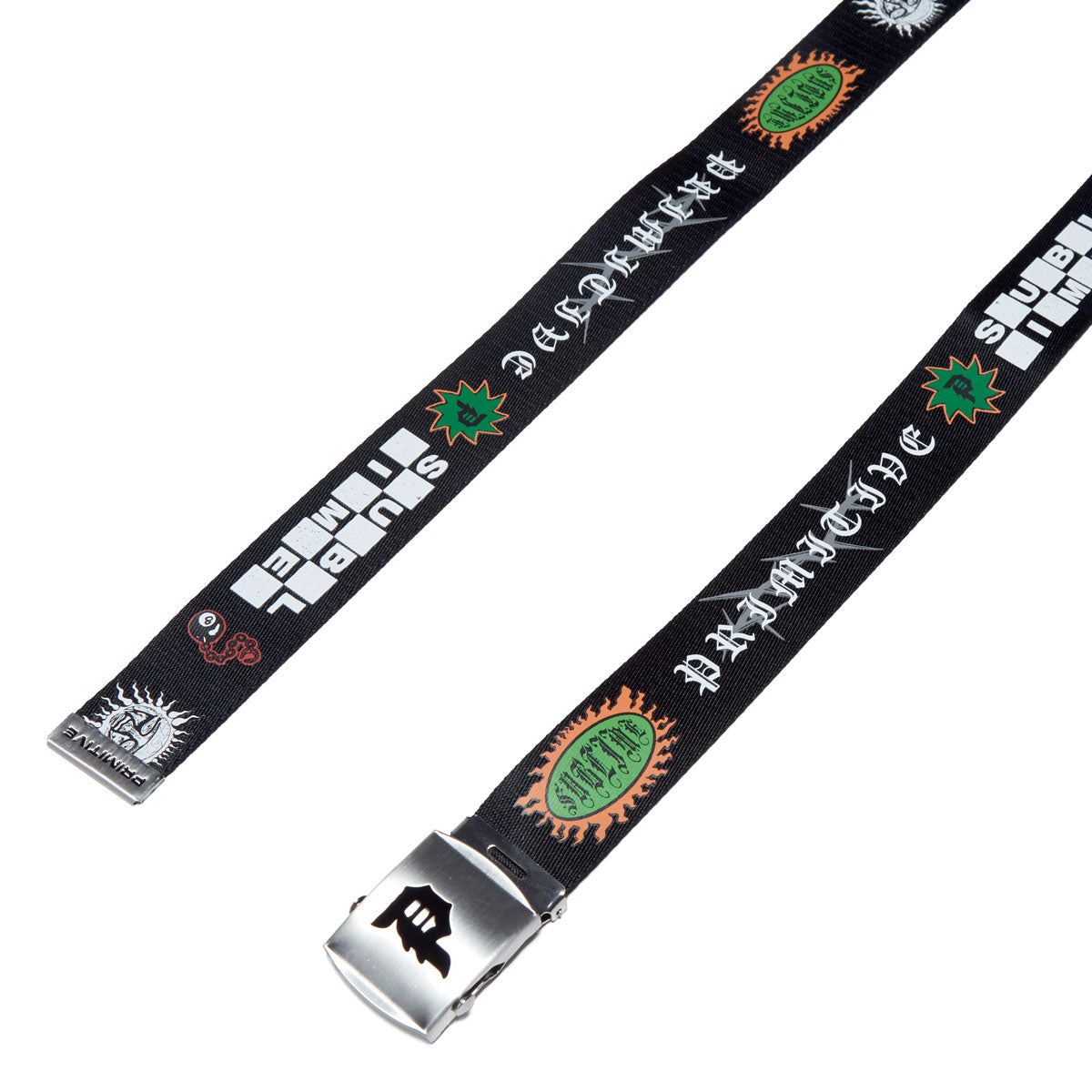 Primitive x Sublime Freedom Web Belt - Black image 2