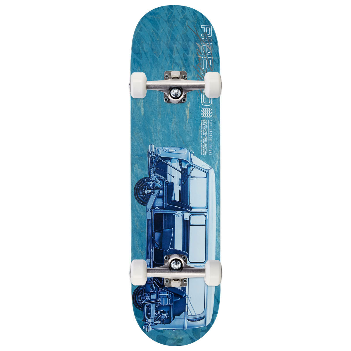 Primitive Carlos Journey Skateboard Complete - Blue - 8.125