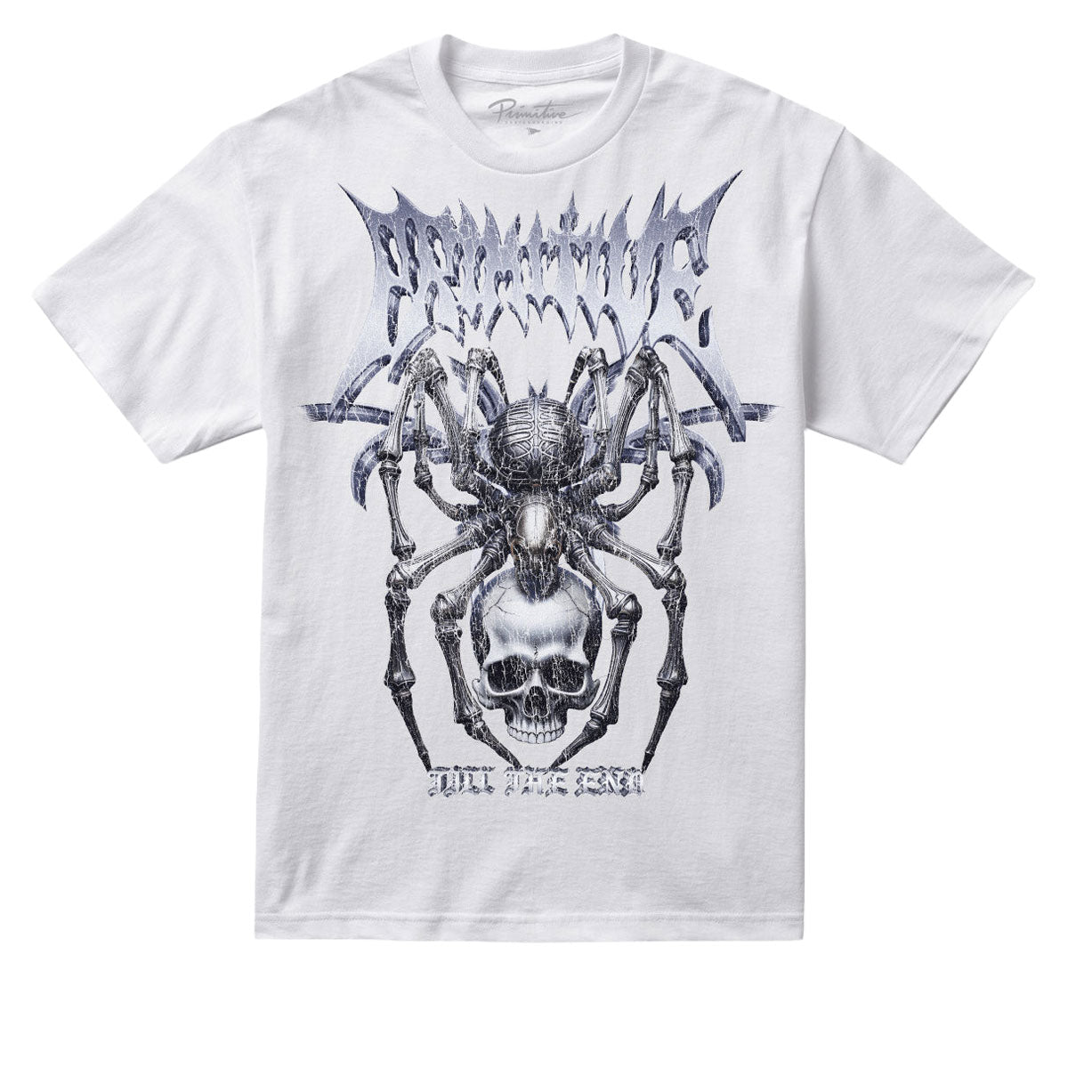 Primitive Creeper Heavyweight T-Shirt - White image 1