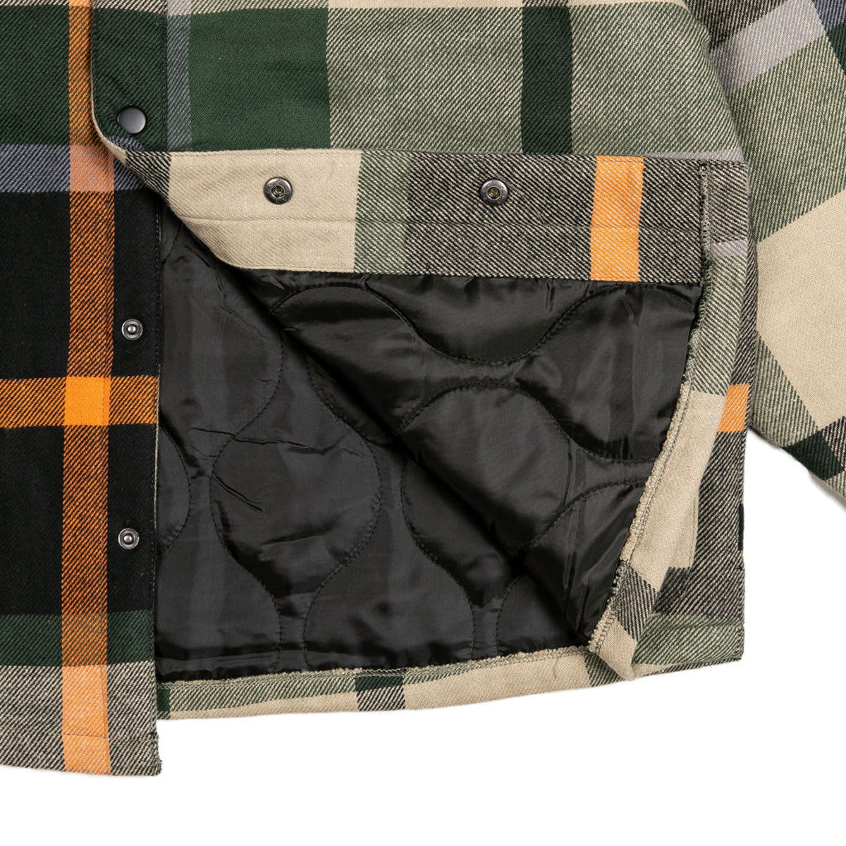 Primitive Circuit Flannel Jacket - Khaki image 4
