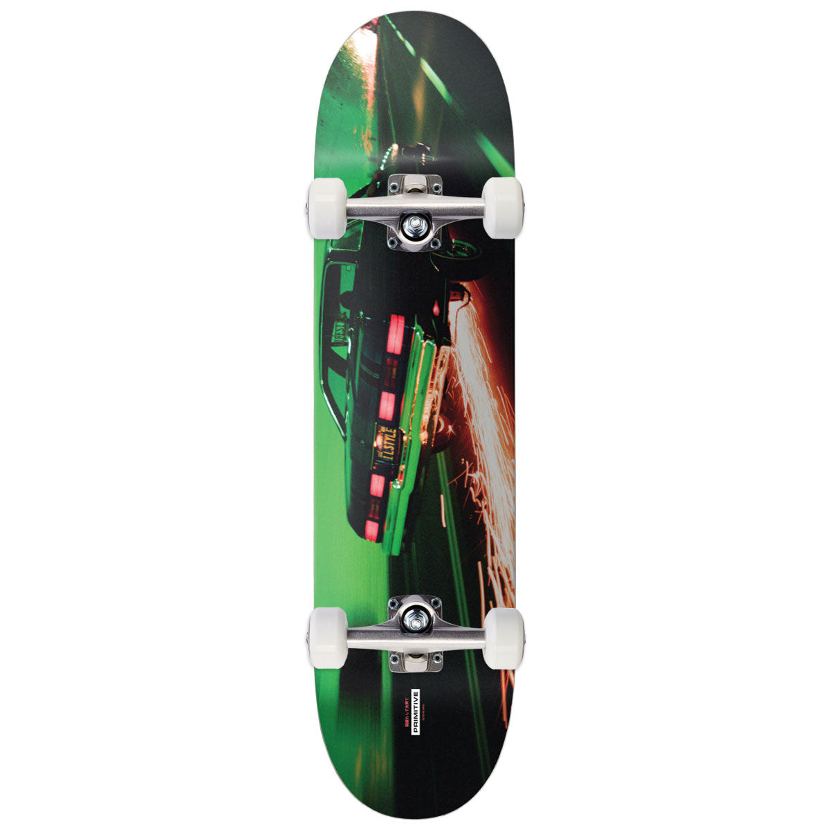 Primitive x Estevan Oriol Scrape Skateboard Complete - 8.00
