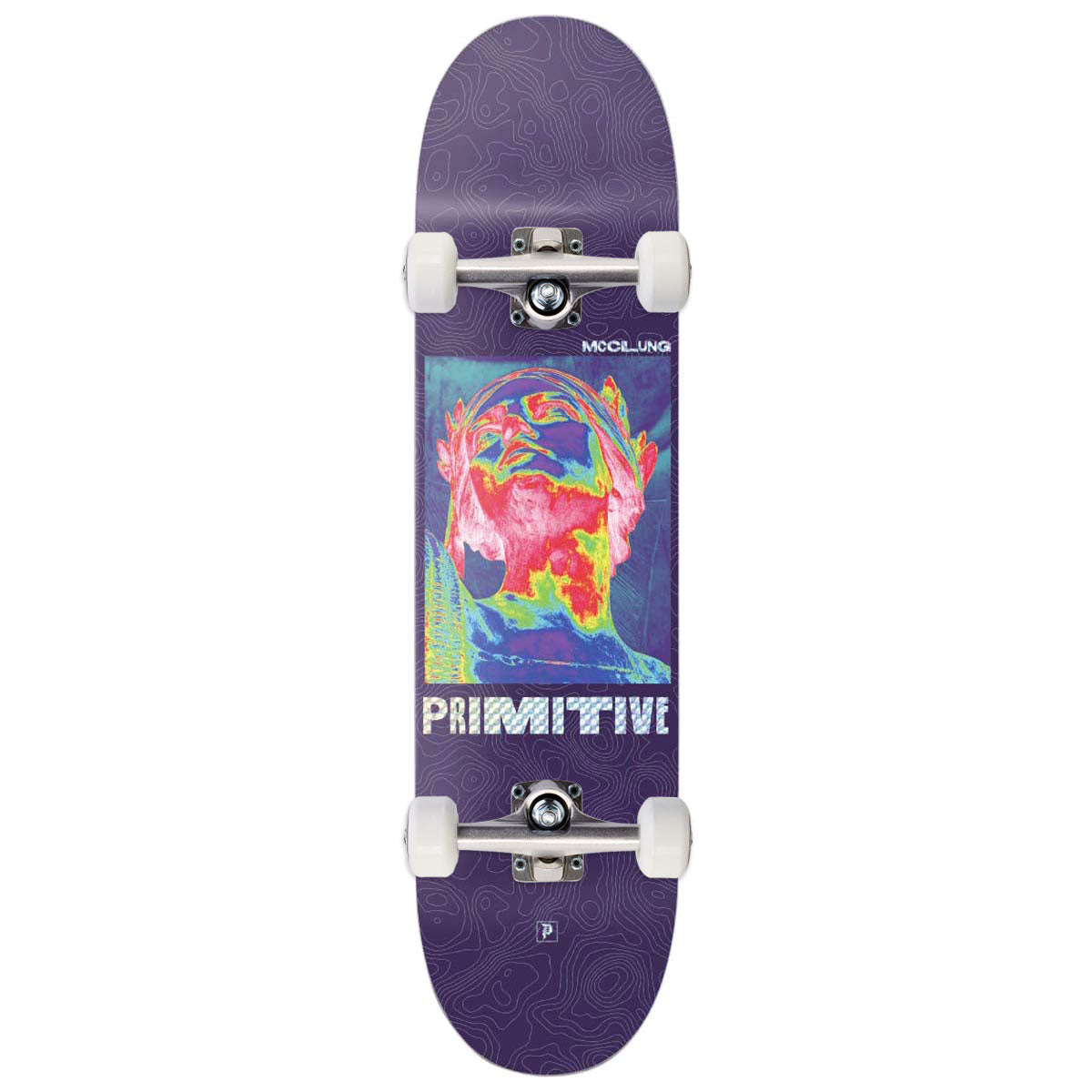 Primitive McClung Olympus Skateboard Complete - Purple - 8.00