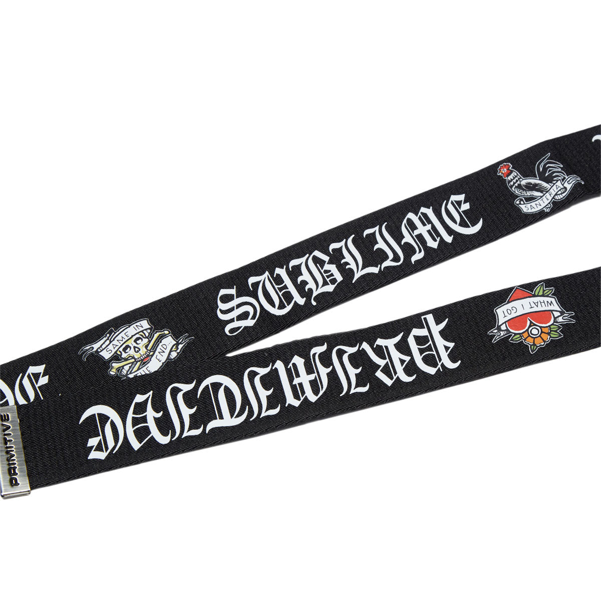 Primitive x Sublime Freedom Web Belt - Black II image 2