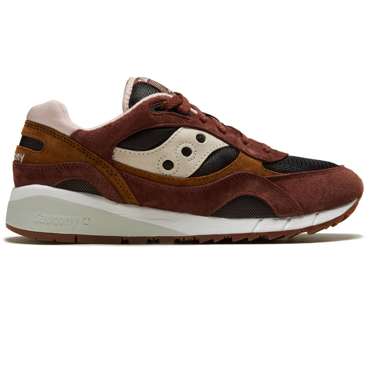 Saucony Shadow 6000 Shoes - Brown/Black image 1