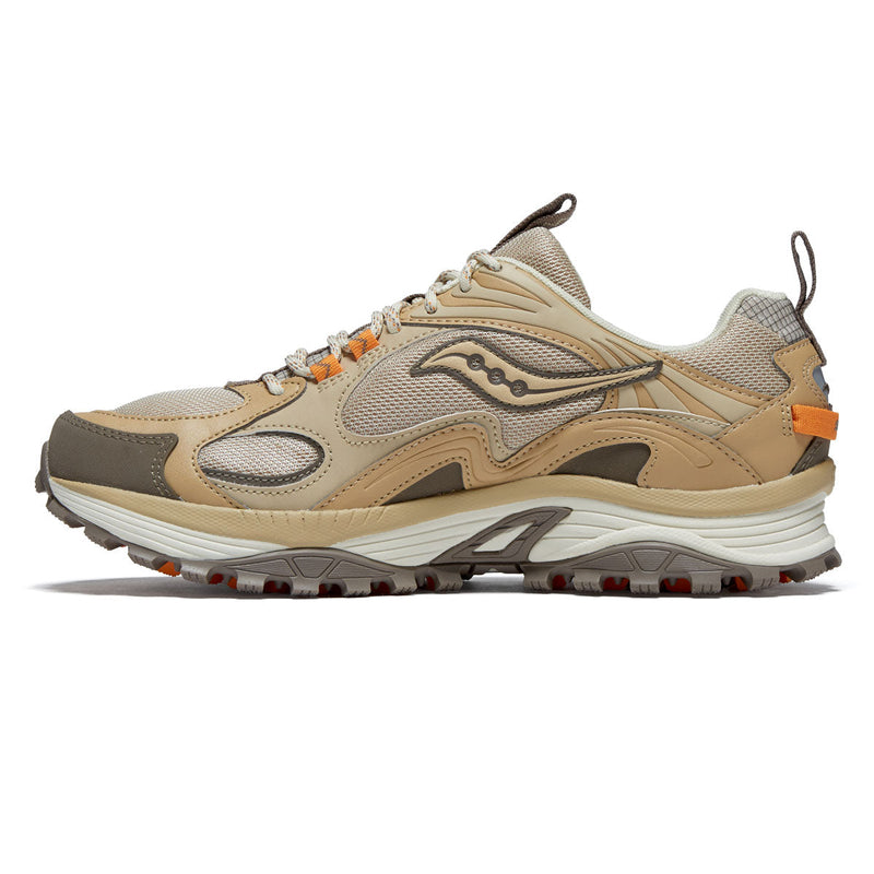 Saucony Grid Aura X Shoes - Whey/Orange