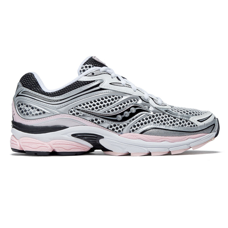 Saucony Progrid Omni 9 Shoes - Silver/Pink